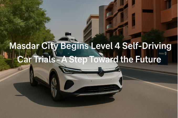 Masdar City Begins Level 4 Self-Driving Car Trials – A Step Toward the Future